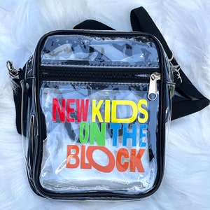 NKOTB Clear Adjustable Fanny Pack New Kids on the Block Cruise Magic Summer Tour 2024 Blockhead Tote Concert Stadium Arena Approved Bag Etsy