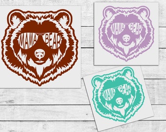 Mama Bear Decal•Mama Bear Sticker•New Mom Decal•New Mom Gift•Baby Shower Gift•Trendy Car Window Decal•New Parent Gift•Mom To Be Decal