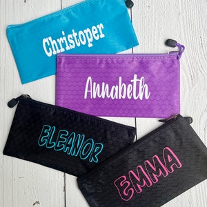 Personalized Kids Pencil Pouch•Pencil Bag•Back To School Supplies•Pencil Case•Binder Pouch•Kids Personalized Stationary•Travel Makeup Bag
