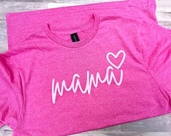 Mama Embossed Shirts• Mama Puff Shirts•Mama 3D Shirts•Mothers Day Gift•Mama Shirts•Mother's Day Gift For Mom•Pregnancy Announcement•New Mom