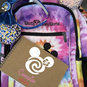 Hawaii Autograph Book•Disney Character Signatures•Custom Girl/Boy Notebook•Kids Memory Notepad•Vacation Memories•Mickey Autograph Book