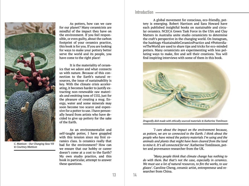 Book Potters Save the World: Learn to Make Sustainable Ceramics and Help Protect the Earth, eco-pottery manual, ethically made ceramic guide image 6