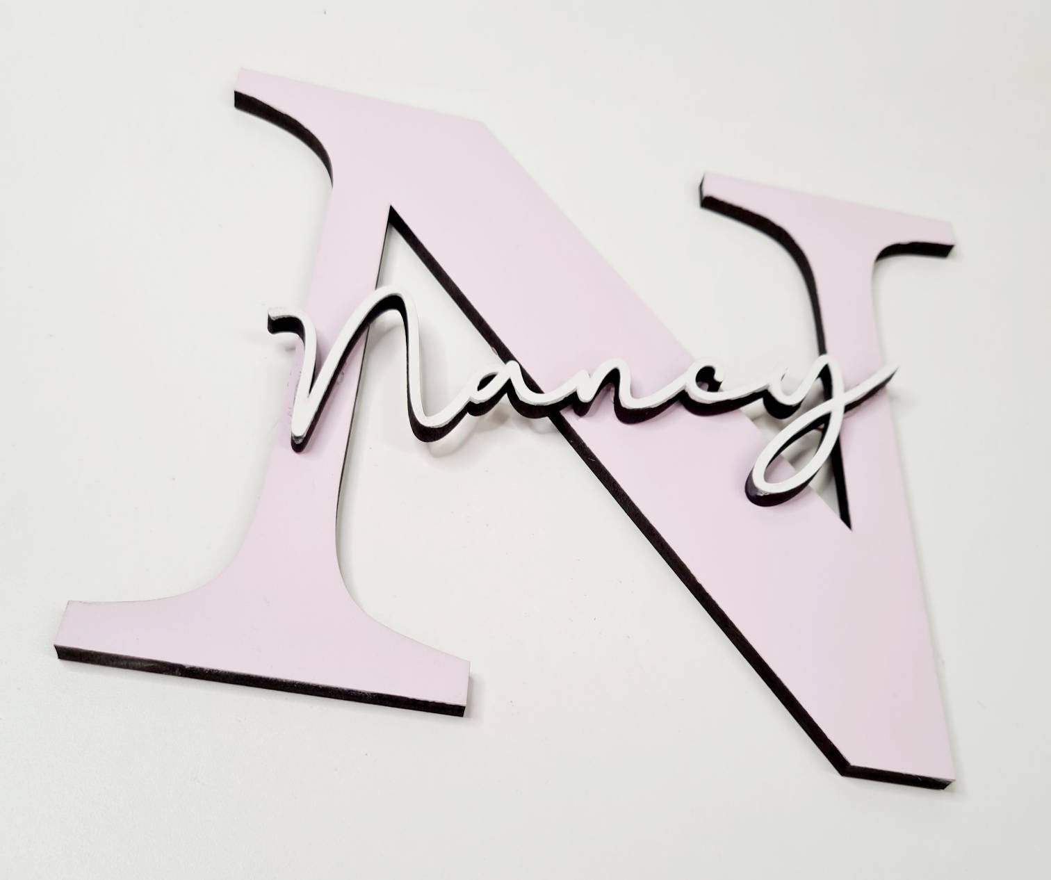 Personalised Name Plaque Wooden Nursery Baby Gift Newborn Etsy UK