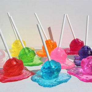 Resin blow pop lollypop sucker sculptures pick your color find out more.