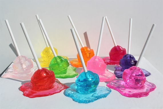 Resin blow pop lollypop sucker sculptures pick your color find out more.