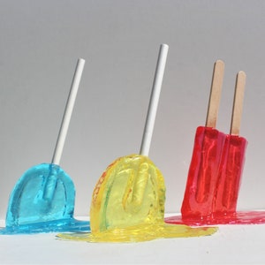 Twin popsicle double stick resin melting popsicle plus 2 sucker sculpture, find out more.