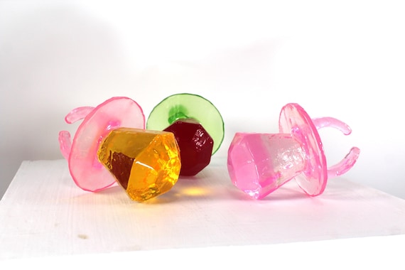 3 Giant oversized ring pop resin sculptures find out more.