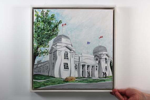 Acrylic painting local streetscape aesthetic painting for the wall find out more.