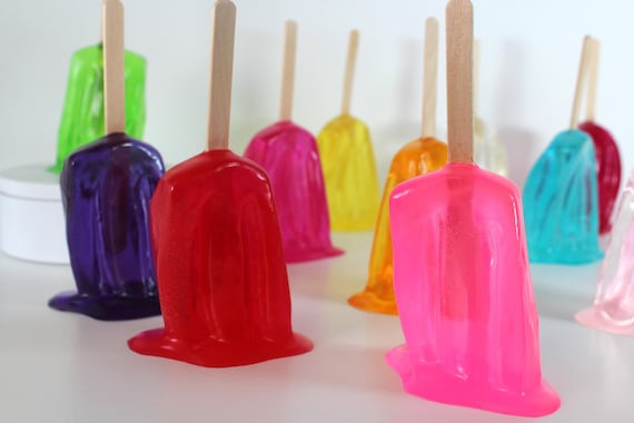 Resin popsicle melting sucker sculptures pick your color find out more.