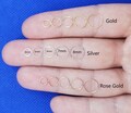 Very lightweight Earring-Nose Rings,Ghost Very Thin Hoop Earrings.Thickness 0.55mm (23 Gauge)-Inner Diameter 4mm,5mm,6mm,7mm,8mm,9mm