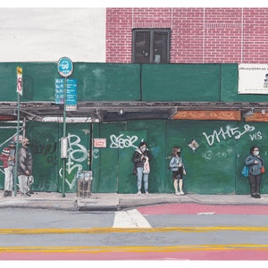 Bronx Bound - Giclée Fine Art Print - limited print Signed and Numbered