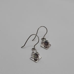 Sterling Silver Dangle Earrings, Jewelry, Gift For Mother, Handcrafted, Unique Gift For Her, Silver Ornaments, Silver Jewelry For Women