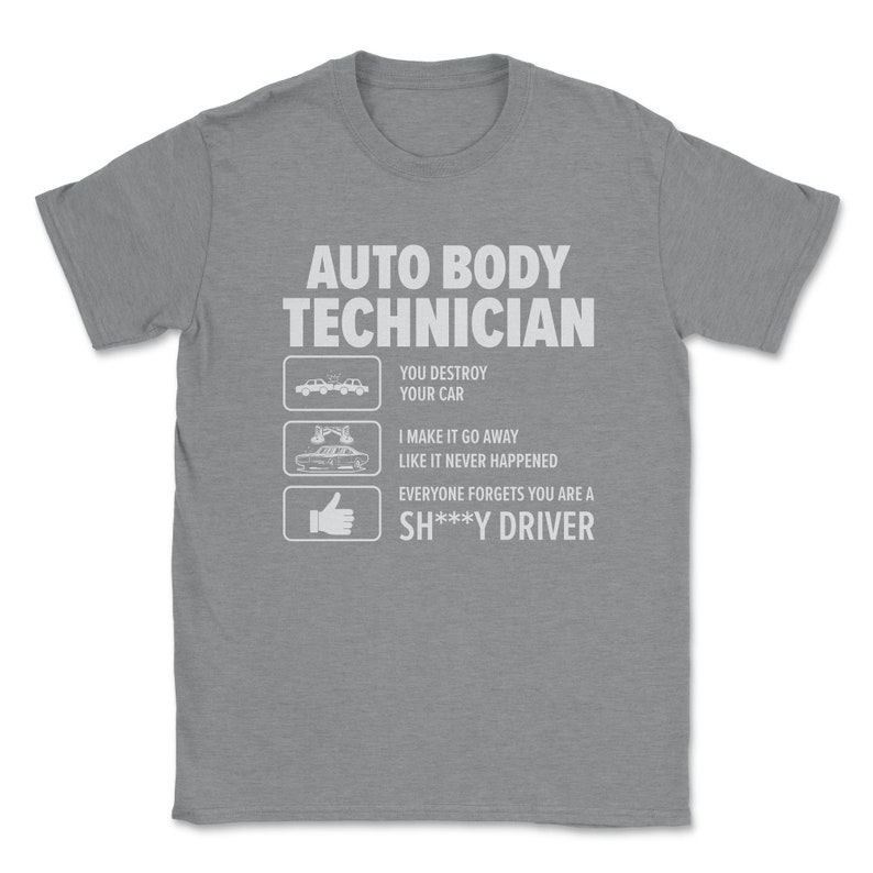 Auto Body Technician Funny Vehicle Repair Car Maintenance Etsy