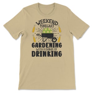 Gardener Drinking Gardening Plants Beer Lover | Etsy