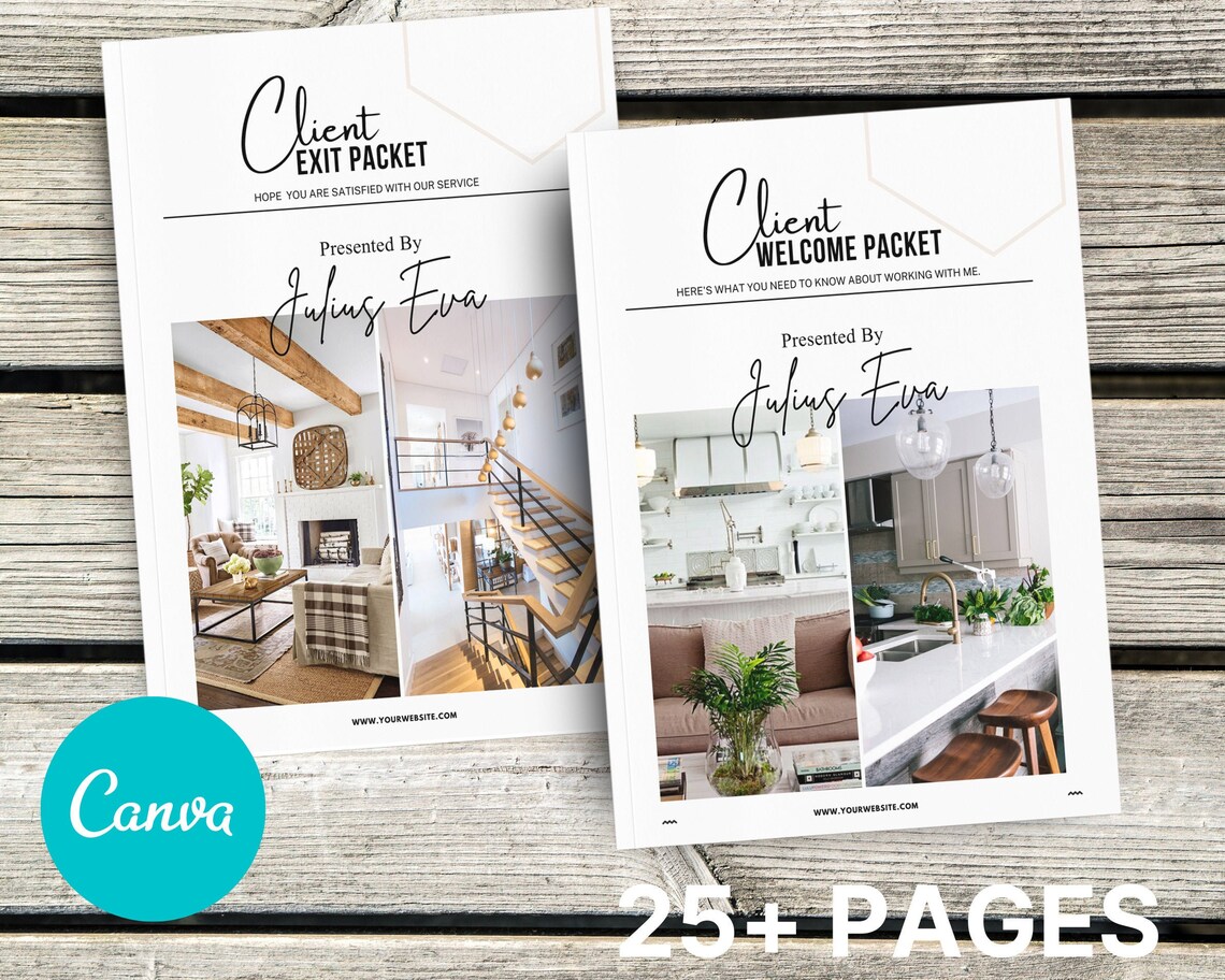 Real Estate Client Packet And Exit Packet Real Estate Etsy