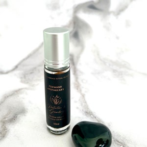 Obsidian Embrace Ritual Oil Blend / Obsidian Healing, Empath Protection, Aromatherapy Blend, Psychic Protection, Energetic Protection image 2
