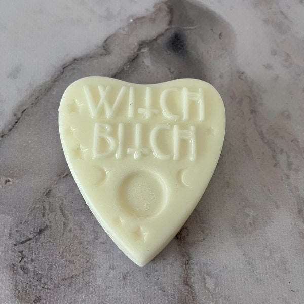 Witch B* Shea Butter Blend - Handmade Witchy Planchette Soap