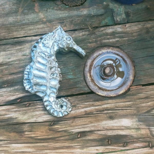 Decoración, caballito de mar. Seahorse. Arte de pared