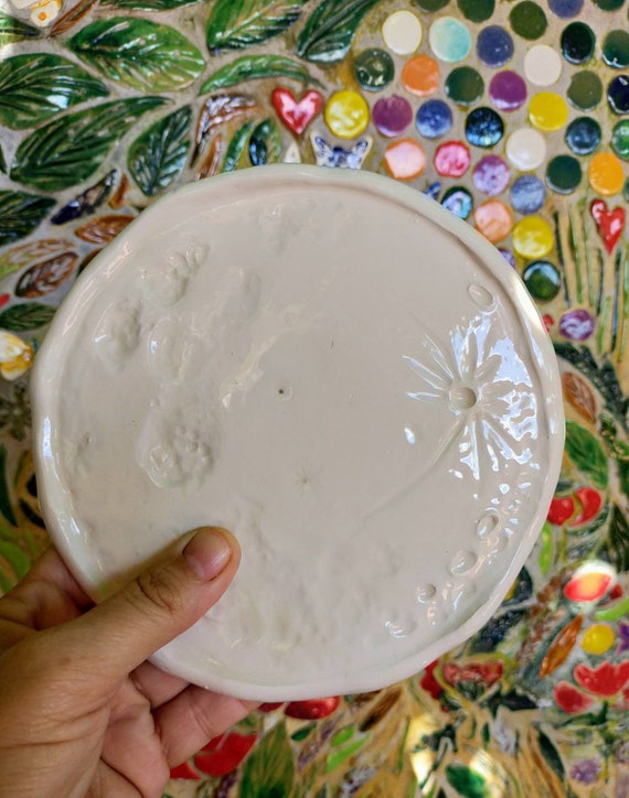 Tavolozza di acquerelli in ceramica fatta a mano -  Italia