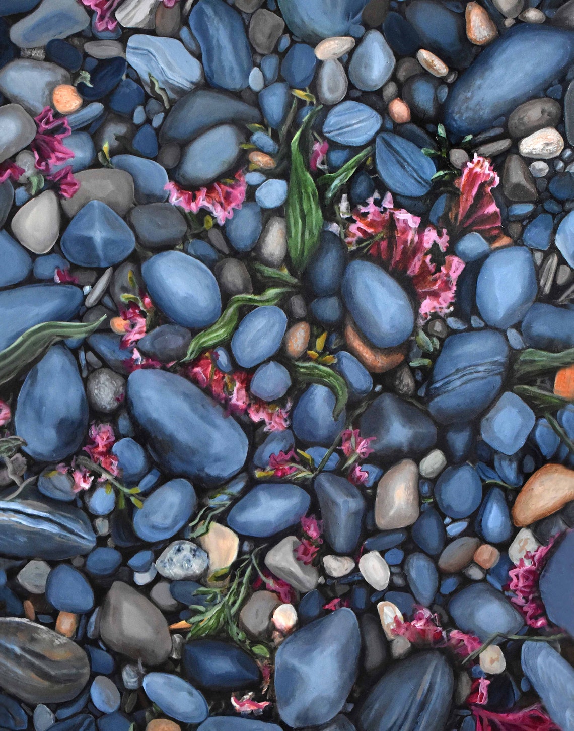 Pebble Beach Fine Art Print Nature Art Print Coastal Etsy