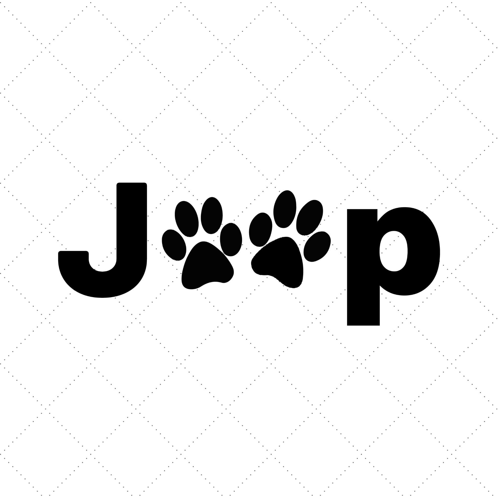Jeep Paws Svg Paw Dog Svg Pet Lover Svg Animal Svg Jeep | Etsy
