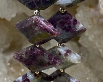 Rhombus Flame Hand Crown Leopardskin Jasper Red Agate Natural Gemstones Healing Essential Oil Fragrance Bracelet Unique Gift