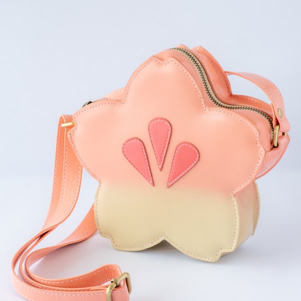 Pre-order, Cherry blossom Sakura Pochette Bag Shoulder Bag Animal Crossing New Horizons ACNH Nintendo Switch Pink Gift