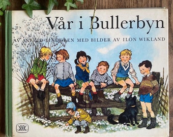 Vår i Bullerbyn Book by Astrid Lindgren, 1975 Reprint