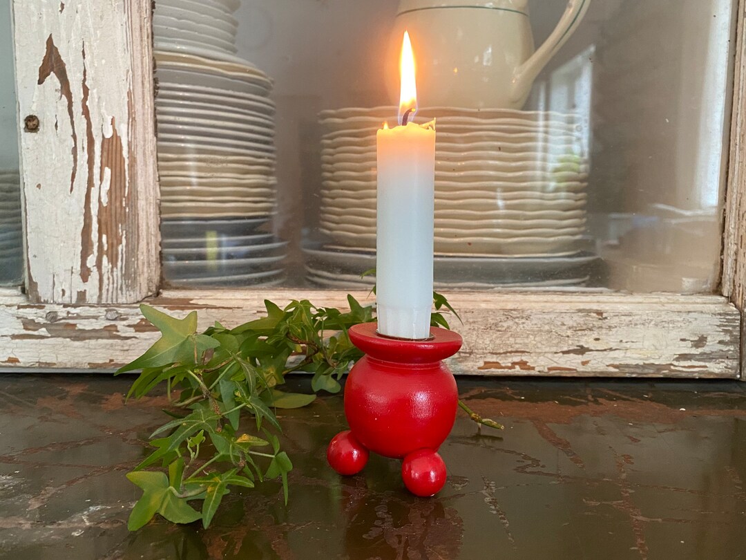 Traditional Swedish Christmas Candleholder / Scandinavian Etsy