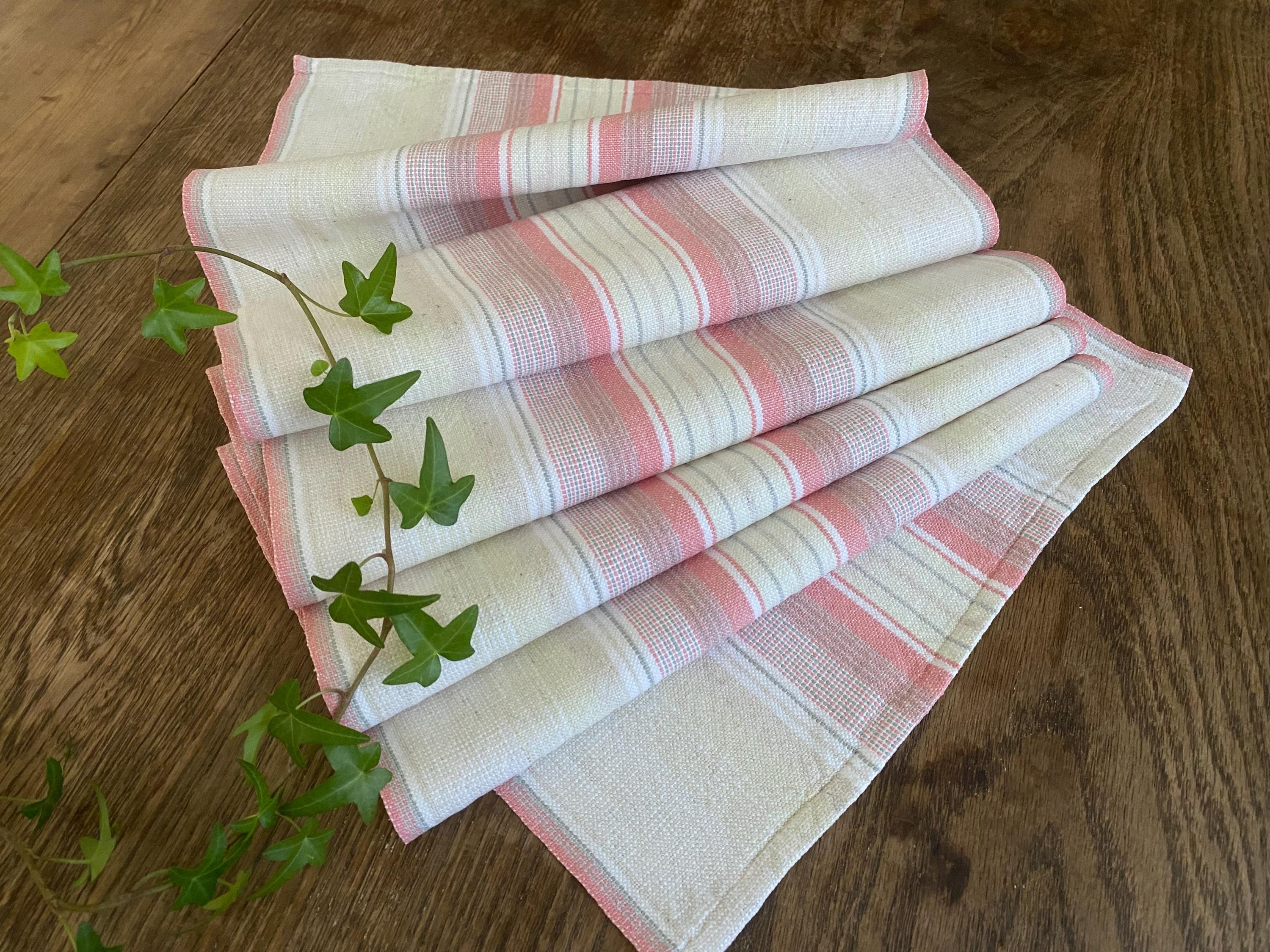 From Sweden＊Vintage linen Cloth・* Vintage Sweden Linen Tablecloth With Geometric Decor - Etsy