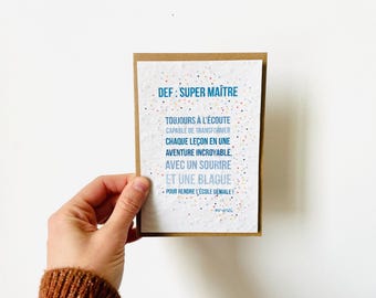 Thank you master. Plantable card. Master gift. Master definition.