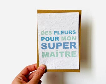 Thank you master. Plantable card. Master gift. Master definition.