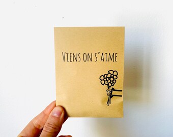 Seed packet. Personalized seed packet.