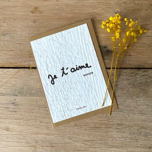 Karte zum Pflanzen Ich liebe dich immer noch