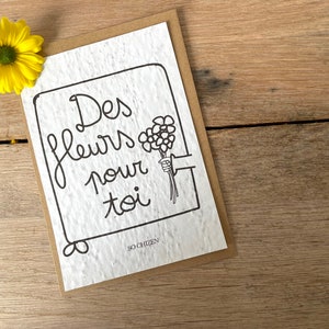 Tarjeta para plantar para ti