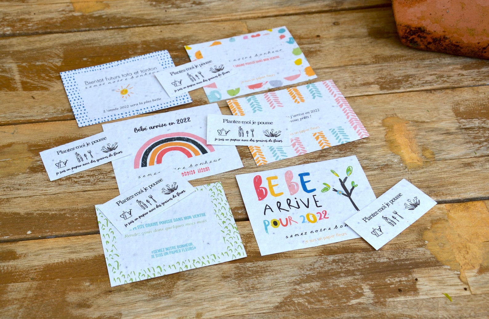 Carte Annonce Grossesse à Faire Soi-même www.etsy.com