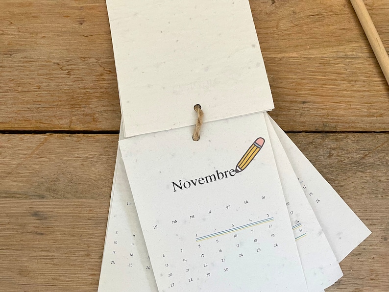 Un calendrier scolaire à planter pour 2023-2024 super cadeau - Etsy Canada