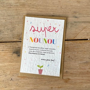 Carte merci super nounou