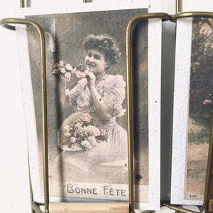 Gelukkige verjaardag vintage plantbare kaart