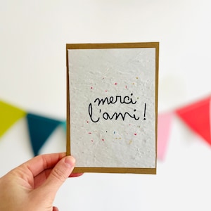 Carte ami . carte message . carte best friend