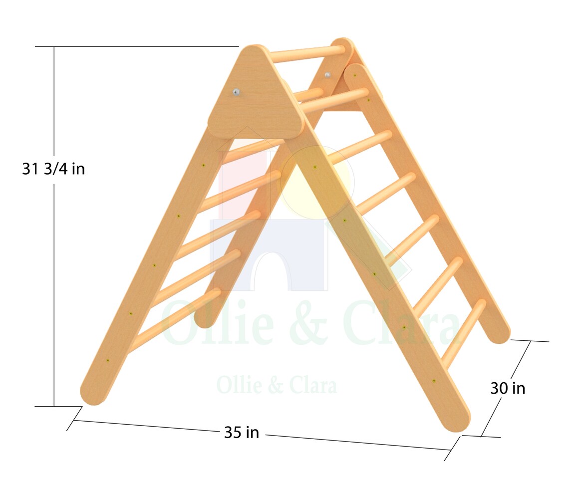 DIY Foldable Climbing Triangle Plan - Etsy