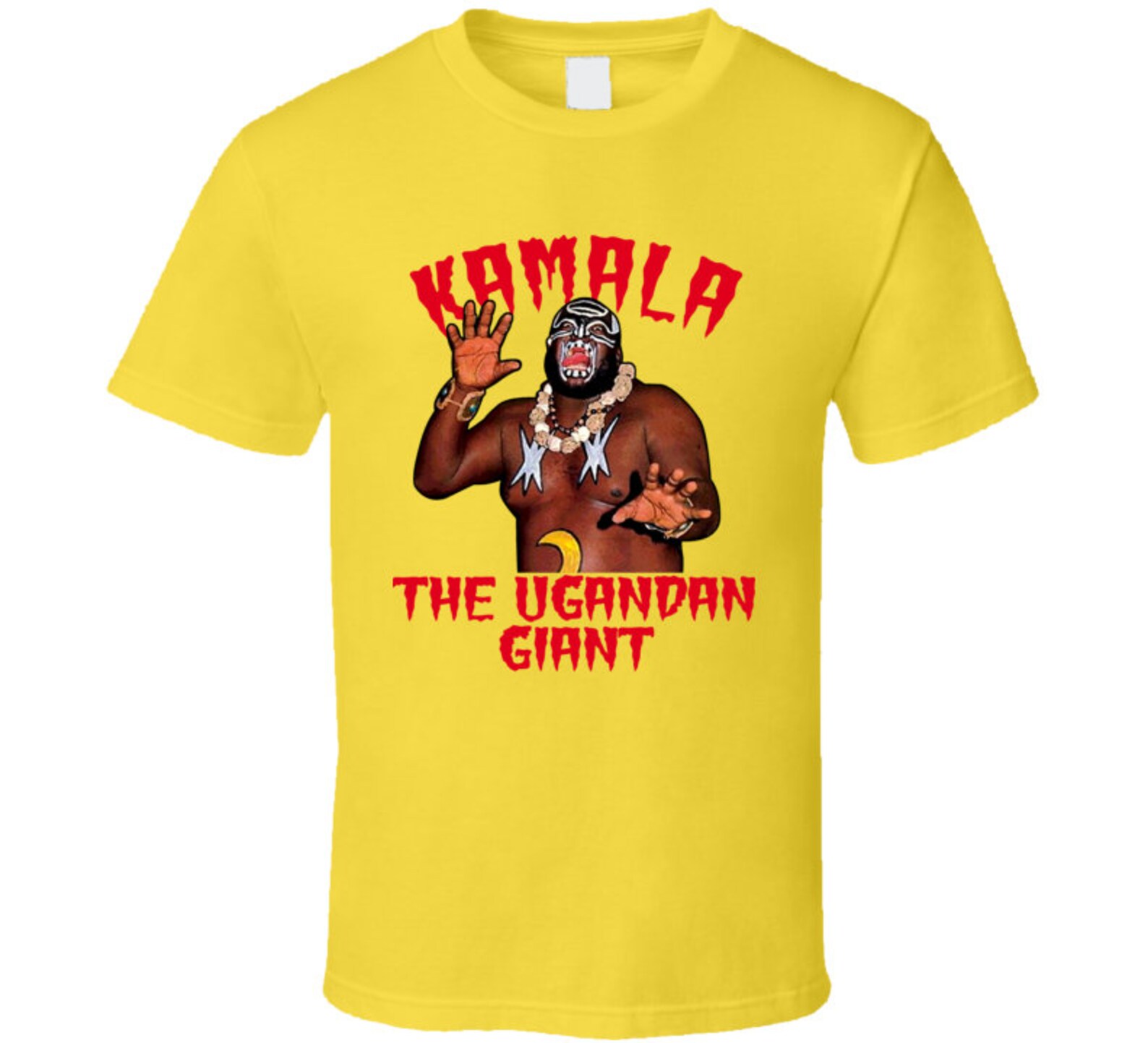 Kamala The Ugandan Giant Wrestling Legend T Shirt | Etsy
