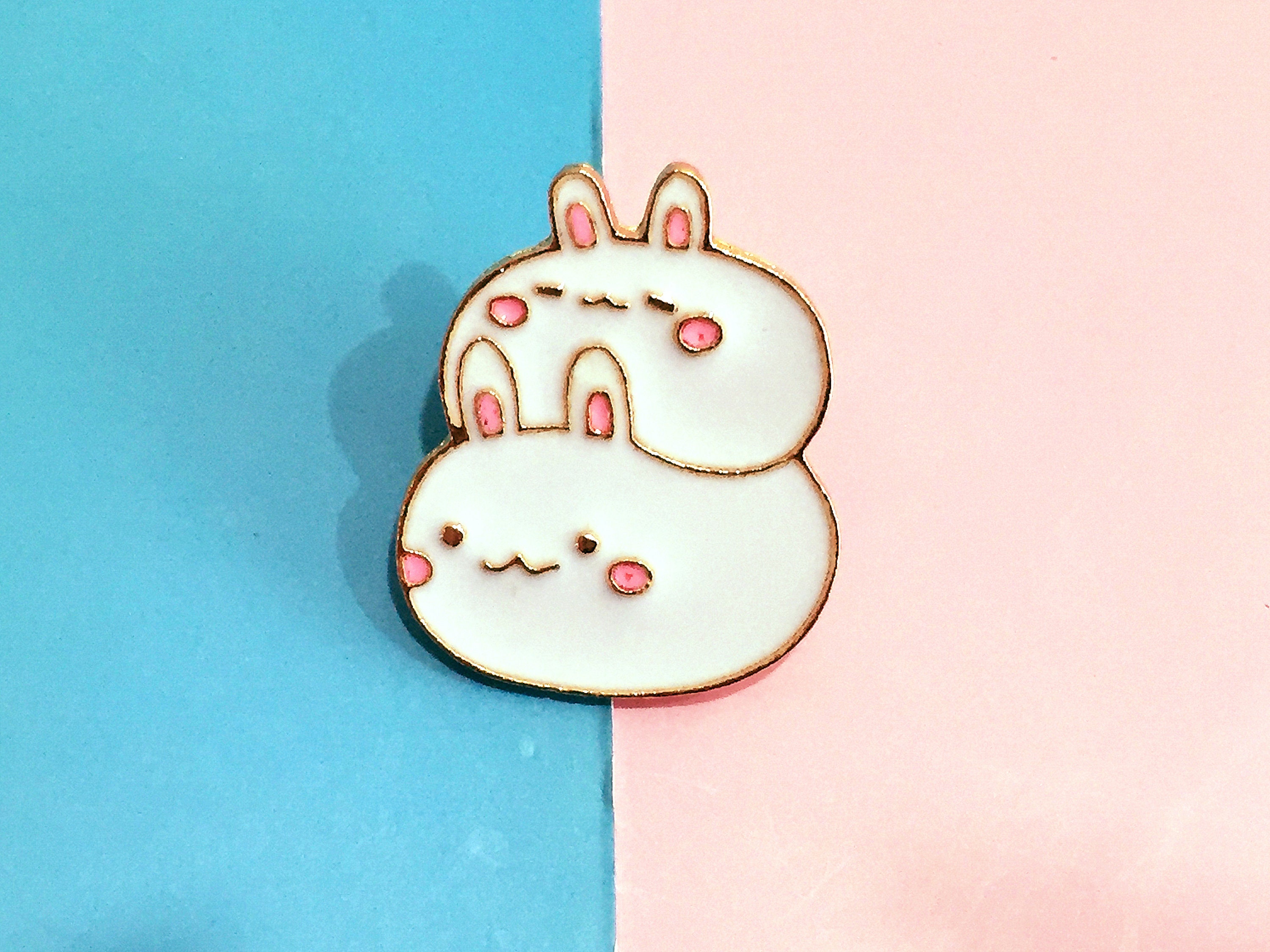 Rabbit Bunny Animal Enamel Pin Pins Soft Enamel Pins Cute | Etsy