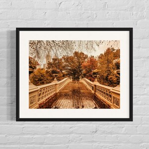 New York Herbst Poster | Stadtbild Wandkunst | Herbstliche NYC Fotografie | Urbane  Herbstdekoration | Fotokunst 230gr Fotopapier