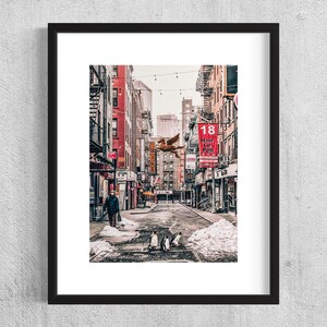 Manifesto fotografico di New York | Arte murale con paesaggi urbani | Fotografia colorata di New York | Decorazione Urbana | fotografia | Roma | Carta fotografica da 230 g