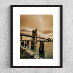 Pôster de outono de Nova York | Arte de parede com paisagem urbana | Fotografia de outono em Nova York | Decoração Urbana de Outono | Papel fotográfico Photo Art 230gr
