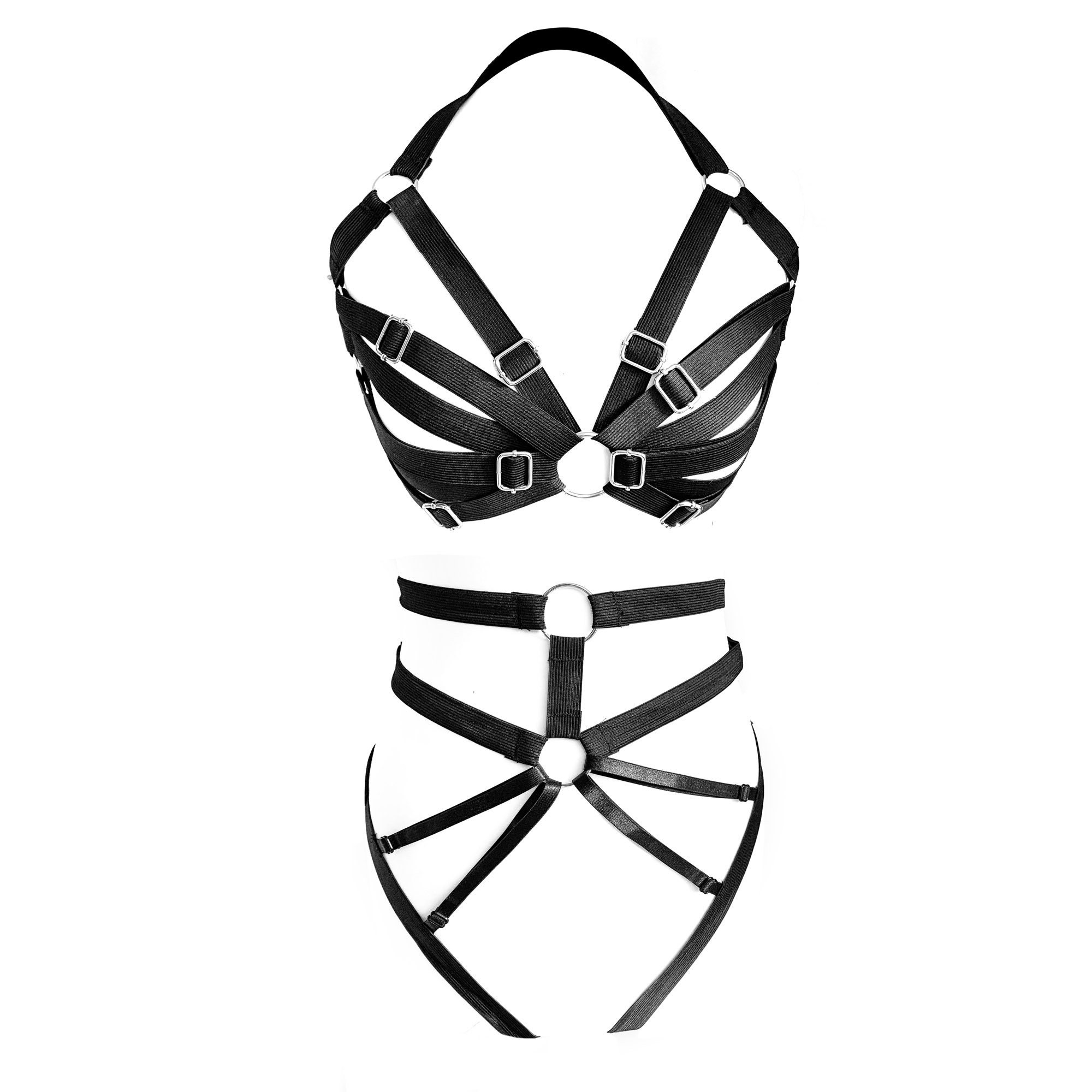 US Size 230 / S8XL Strap Elastic Harness Knickers Open Etsy