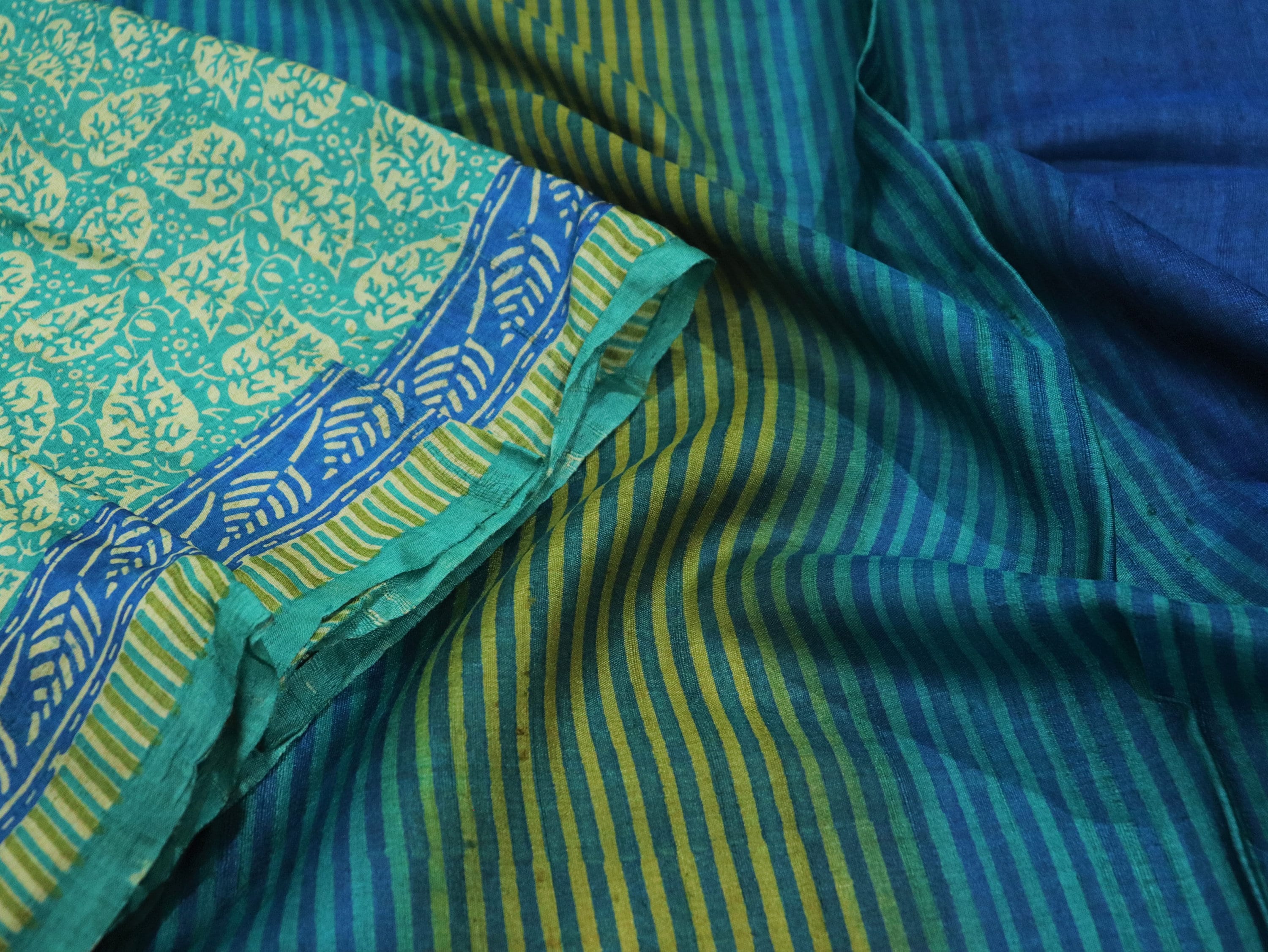 Indian Saree Pure Khadi Silk Sari Vintage Handloom Silk Fabric Etsy