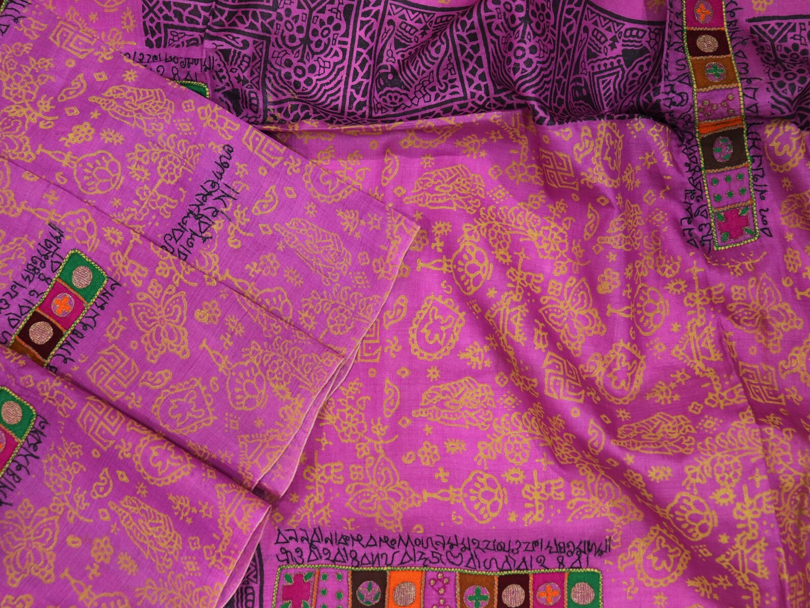 Indian Saree Pure Khadi Silk Vintage Sari Handloom Silk Fabric Etsy