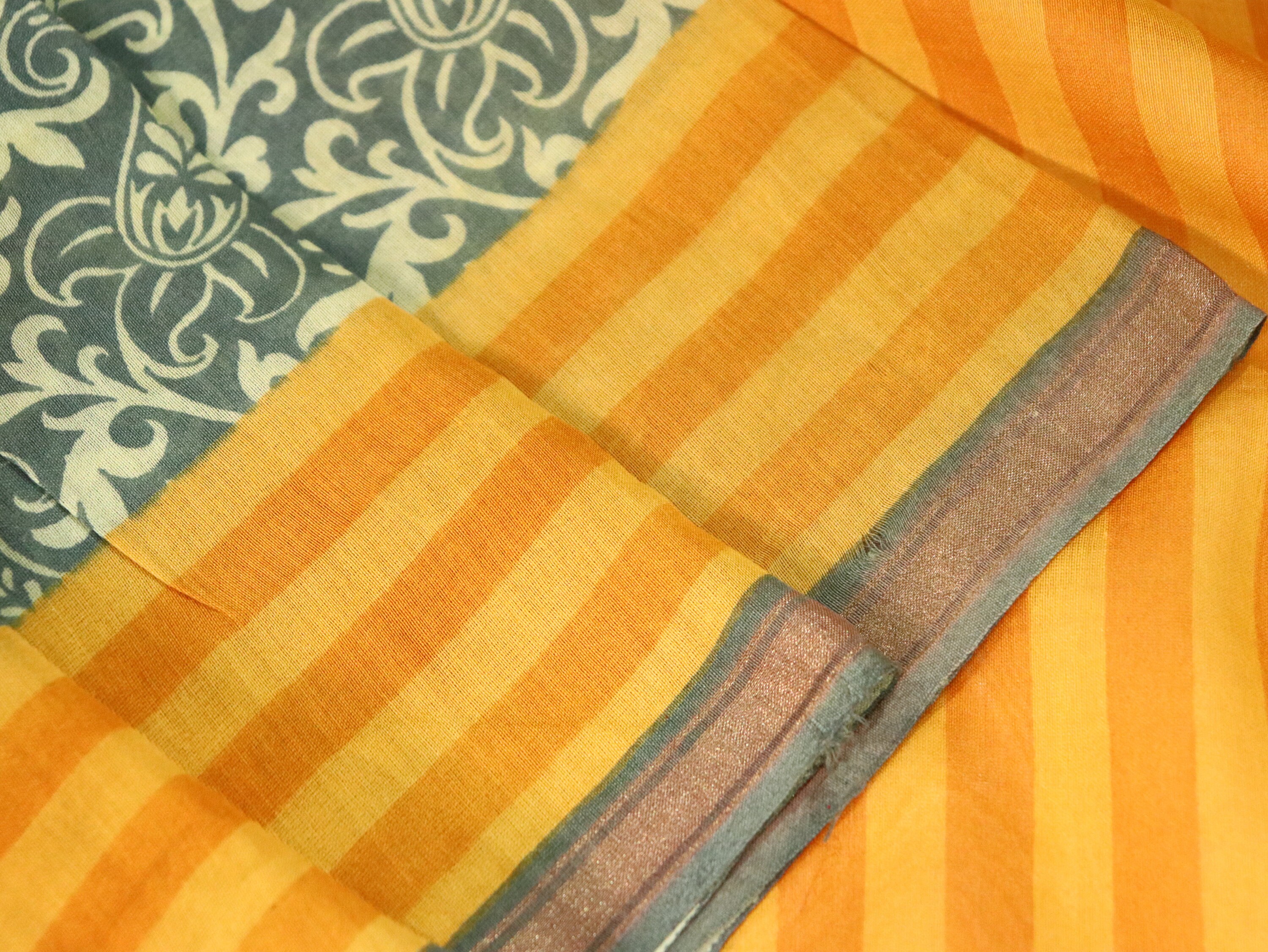Vintage Saree Pure Khadi Silk Indian Sari Handloom Silk Fabric Etsy